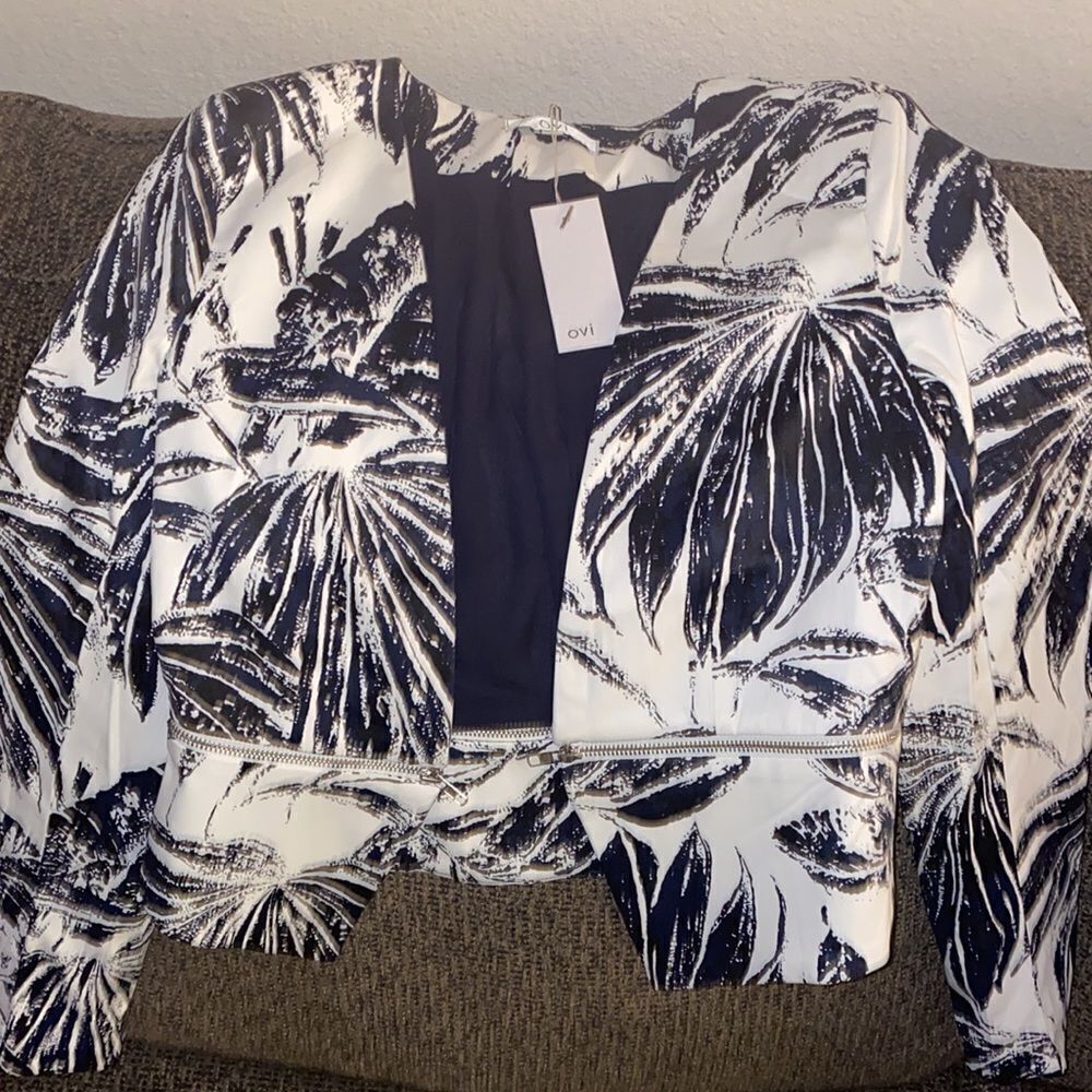 ✨Ovi Pattern Zip Blazer✨ - Picture 3 of 5